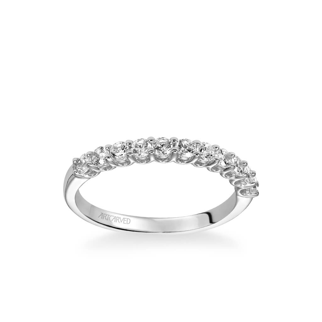 Leandra Classic Diamond Wedding Band