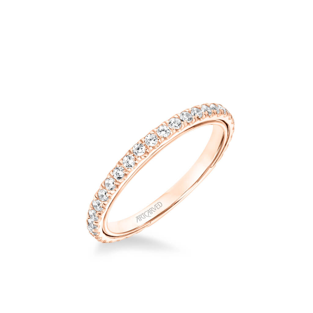 Carmen Contemporary Diamond Wedding Band