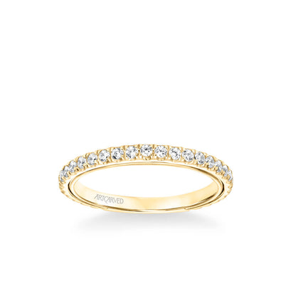 Carmen Contemporary Diamond Wedding Band