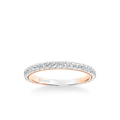 Tayla Contemporary Diamond Wedding Band