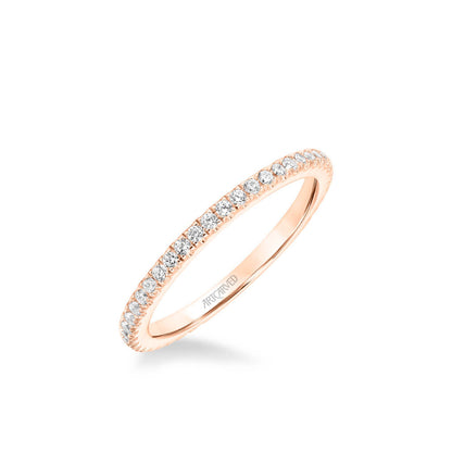 Aubrey Classic Diamond Wedding Band