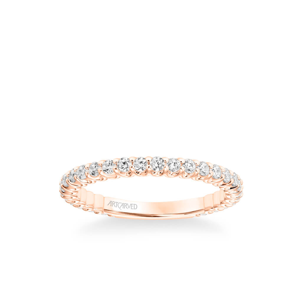 Arabelle Classic Diamond Wedding Band