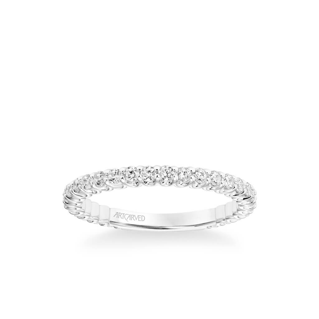 Arabelle Classic Diamond Wedding Band