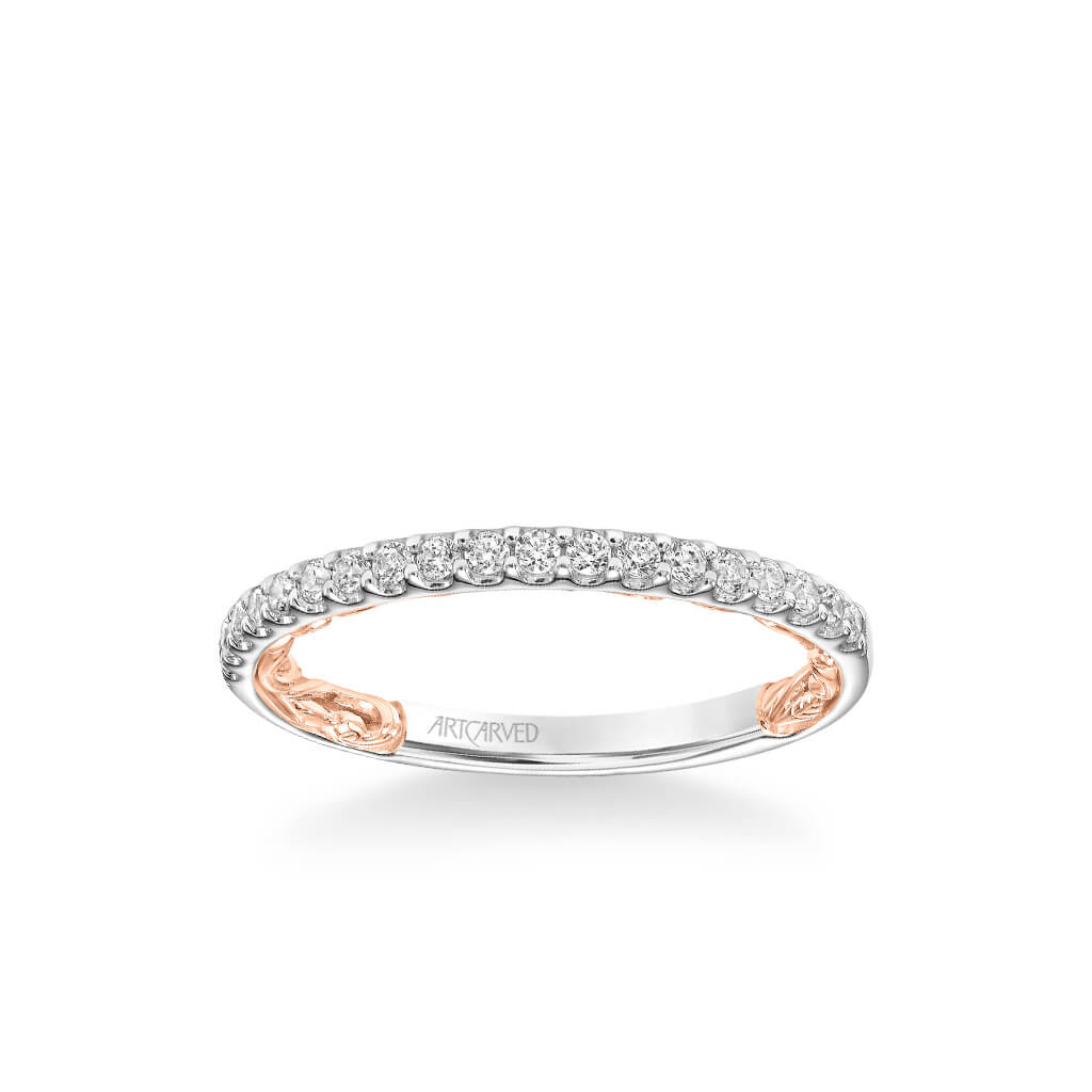 Delaney Lyric Collection Classic Diamond Wedding Band