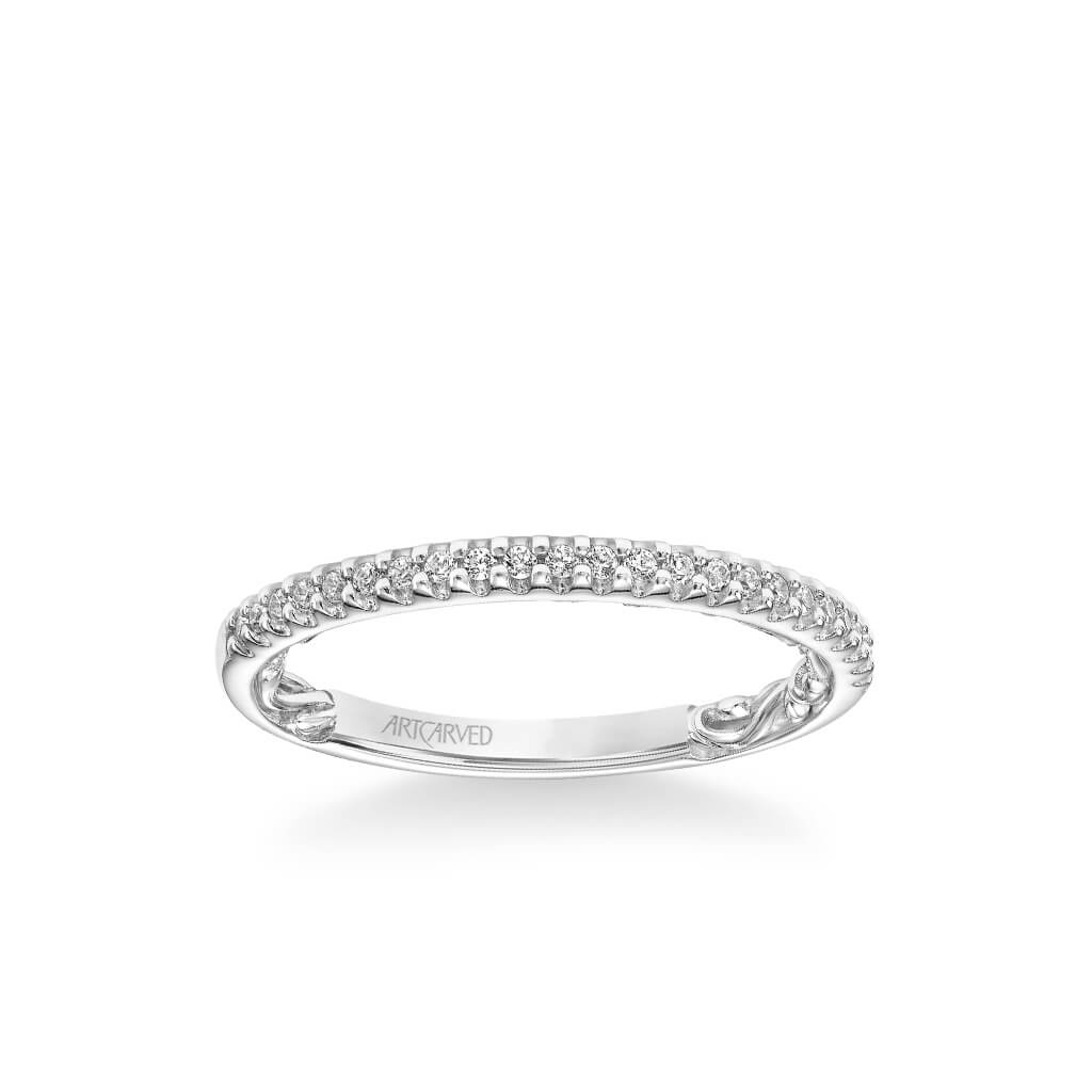 Haven Lyric Collection Classic Diamond Wedding Band