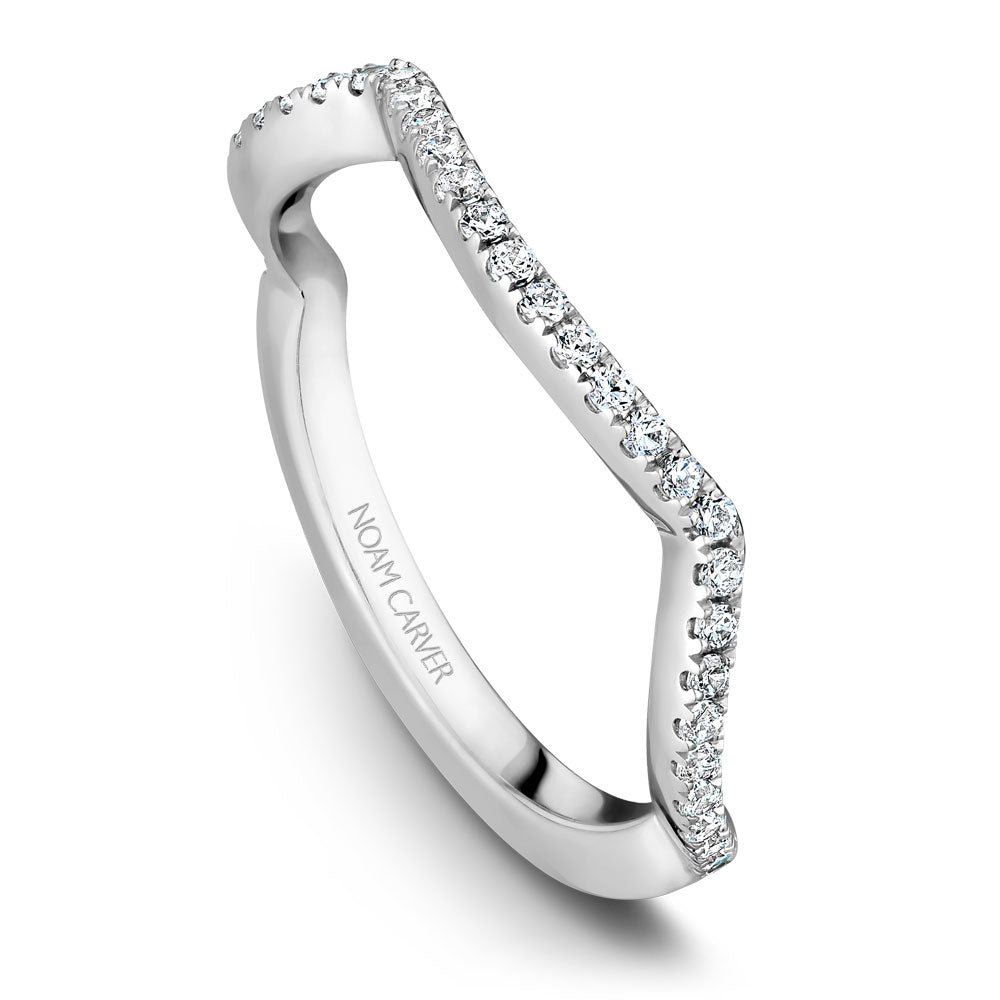 Noam Carver Diamond Wedding Band B004-03B