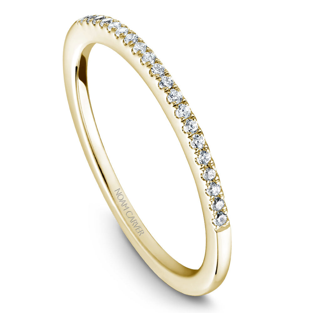 Noam Carver Diamond Wedding Band B094-03B