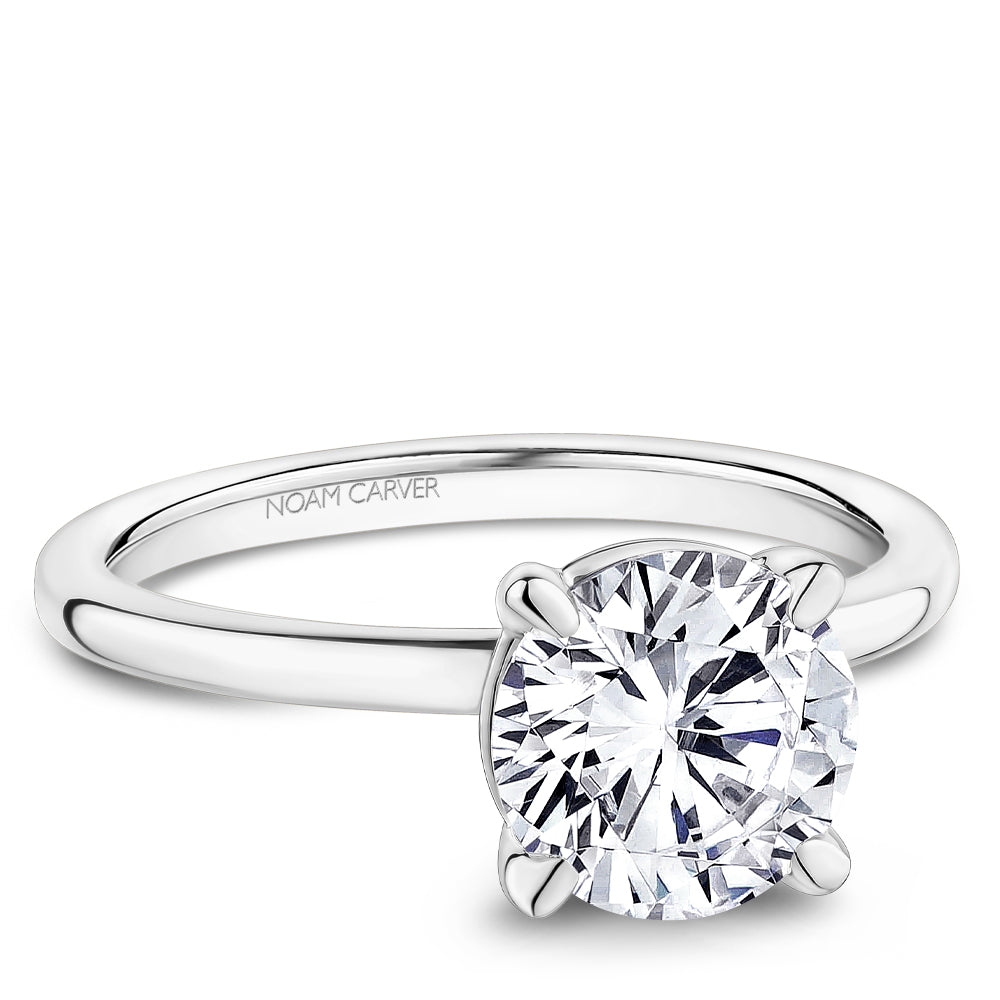 Noam Carver Classic Solitaire Engagement Ring B371-01A