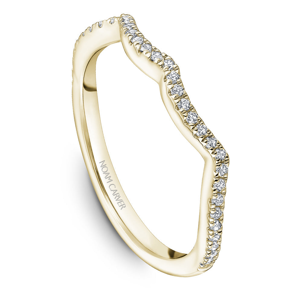 Noam Carver Diamond Wedding Band B375-01B