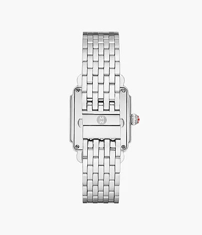 Michele Deco Mid Stainless Diamond Dial Watch - MWW06V000002