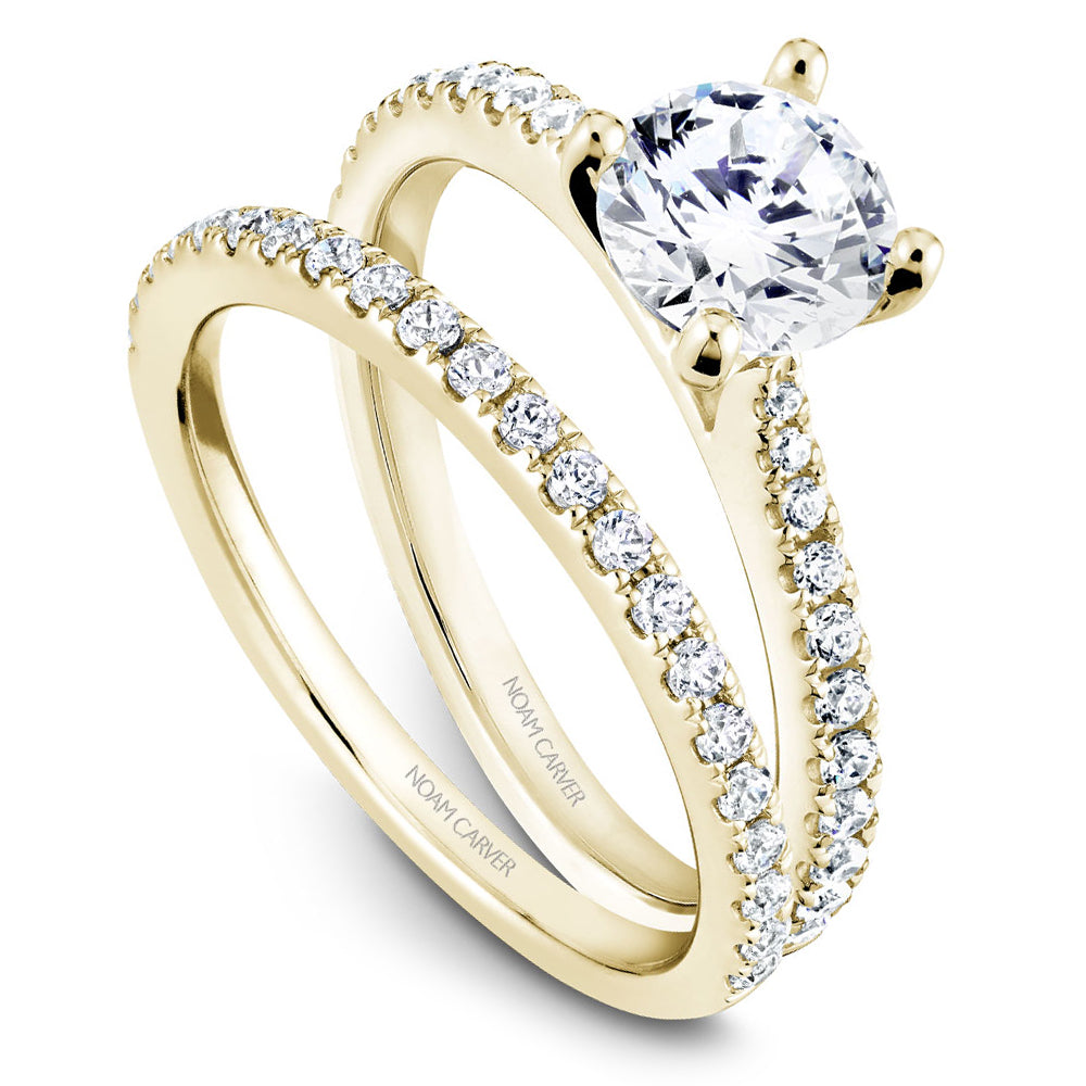 Noam Carver Diamond Engagement Ring R046-01A