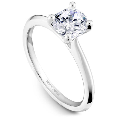 Noam Carver Classic Solitaire Engagement Ring R047-01A