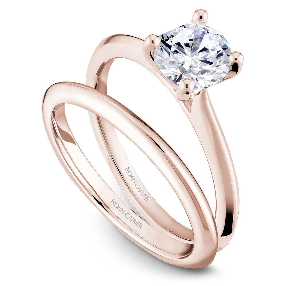 Noam Carver Classic Solitaire Engagement Ring R047-01A