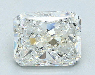 3.09 Carat F Color VVS2 Radiant Diamond