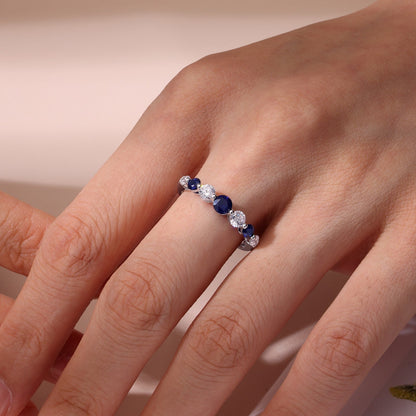 7 Symbols of Joy Half Eternity Band